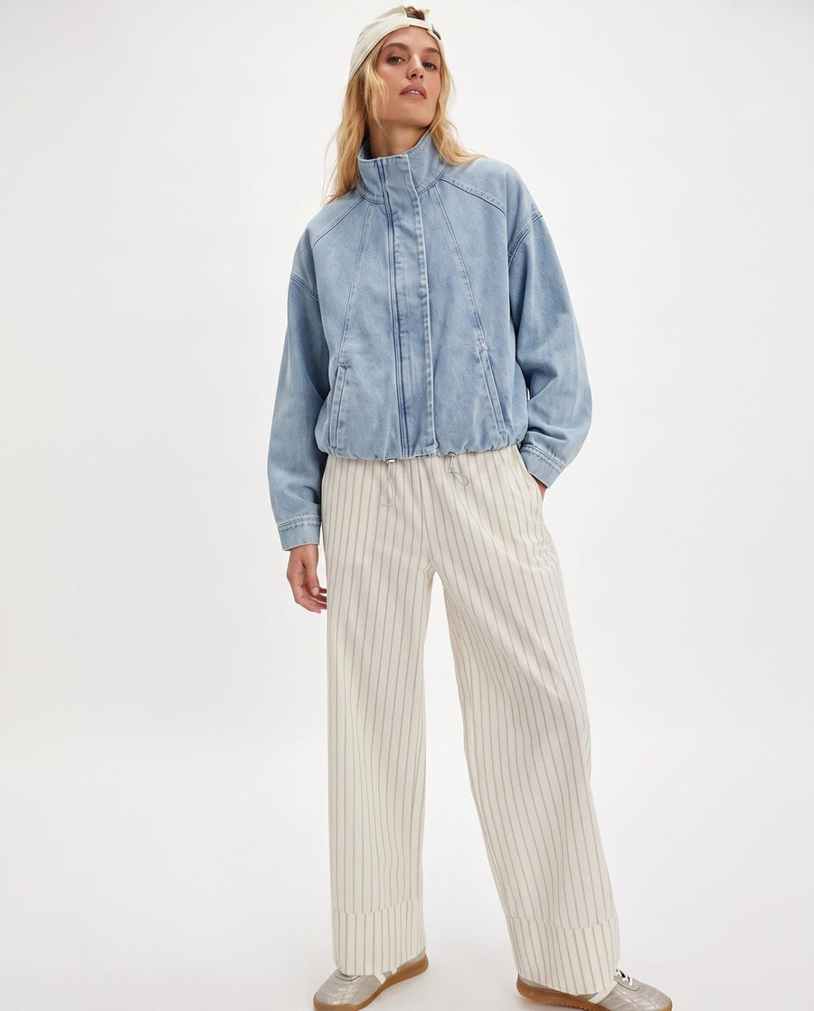 Denim Bomber