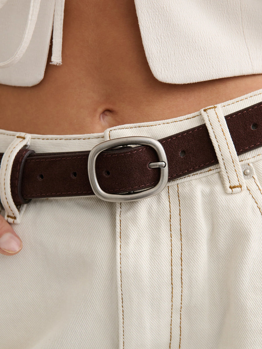Genuine Leather Belt - Espresso