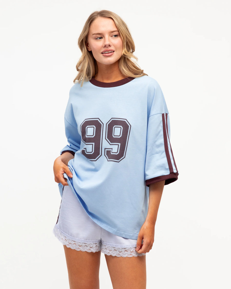 "99" Tee - Baby Blue
